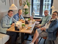 Hennie, Klaas, Corina en Annemarie
