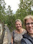Wandelpad naar boven