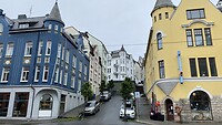 Mooie gebouwen in Jugendstil