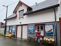 In de haven