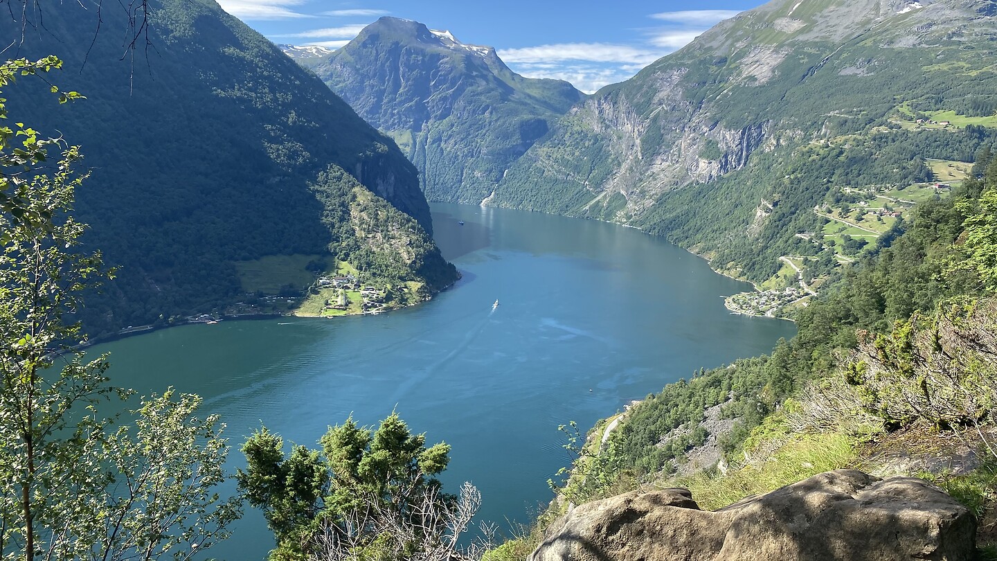 View vanaf het uitzichtpunt