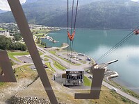 Sky lift in Loen