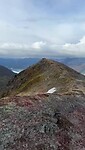 Opstijgen bergtop