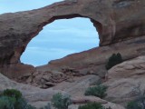 The Arch achter de camper