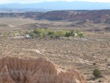 De prachtig gelegen camping midden in de canyon.