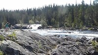 Stroomversnelling Wildernisroute