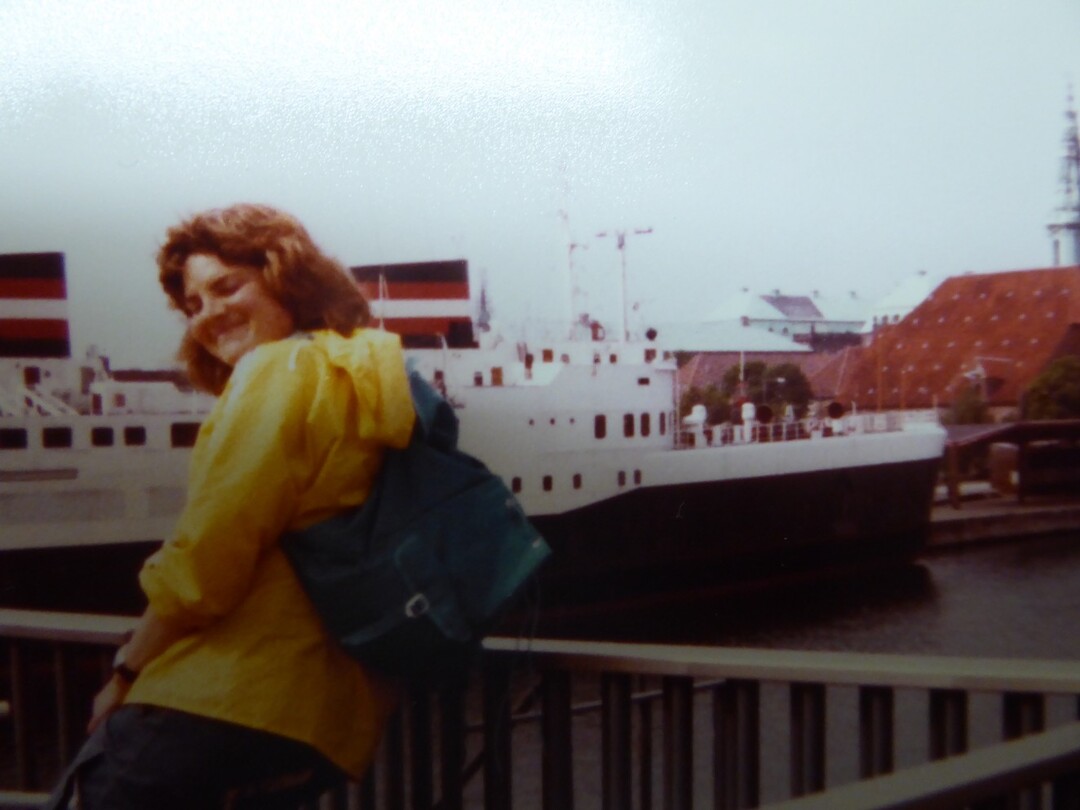 Een hele jonge Annemiek (Juni 1985)