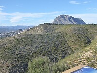 Uitzicht vanaf de top van de Montgo.