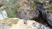 Waterval in NP Lemmenjoki - middelste deel