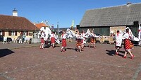 Volksdansen in Ventspils