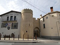 Historisch centrum van Ille-sur-Tet: een van de toegangspoorten.