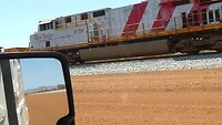 Spoorlijn met ijzererts van Tom Price naar Dampier - nr 2