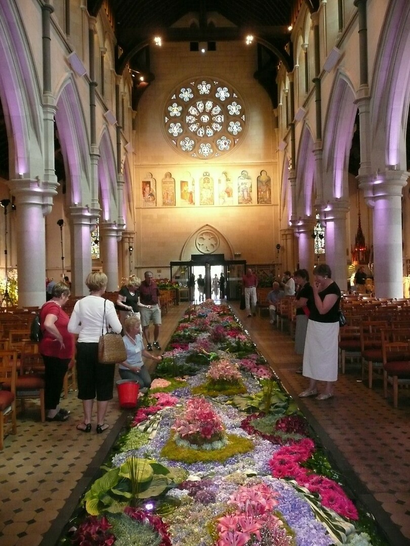 Cathedral Christchurch flower festival 2 2008 Foto Annemiek