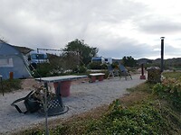 Grappige camperplaats nabij Santomera (Granja la Carmela)