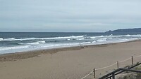 Het strand bij L'Estartit met de Medes eilanden