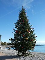 Kerst op het strand