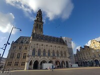 Stadhuis en klokkentoren in Arras