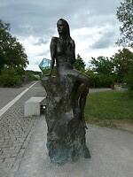 De mooie dame van de Lorelei