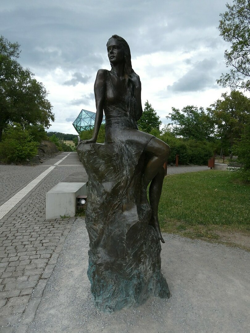 De mooie dame van de Lorelei
