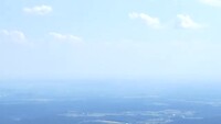 Op de top van de Jested berg (1012 meter hoog)