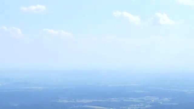 Op de top van de Jested berg (1012 meter hoog)
