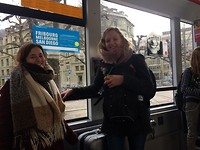 samen met Sarah Schneiter