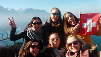 gek doen in Montreux