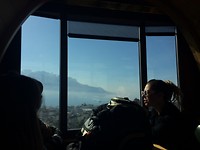 vanuit de oude trein