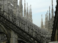 bovenop de Duomo