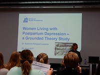women living with postpartum depression
