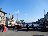 uitzicht richting het meer