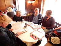 uit eten met docenten NHL