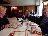 uit eten met docenten NHL