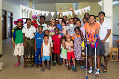 HOPE Center, een klein gedeelte van de "bewoners"