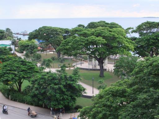 park in stone town