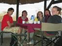 Ontbijt op de camping