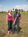 @nne en Kevin op de shamba