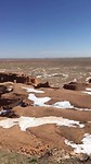 Flaming cliffs