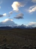 Wandelgebied bij gletschers en Fitz Roy 1