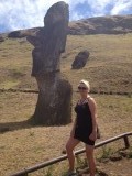 Moais op vulkaan Rano Raraku