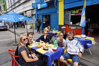 Lunch in La Boca