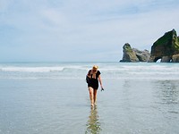 Wharariki Beach