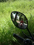 Op de scooter in Pai