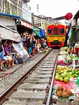 Trainmarket in Bangkok