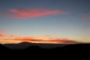 Valle de Luna zonsondergang