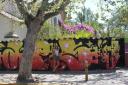 Graffiti in Santiago
