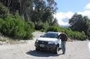 Met de auto op de 7 lake road