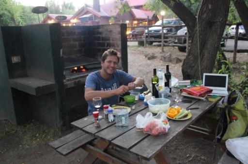 Campsite met eigen parilla