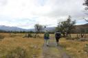 Naar de tweede campsite