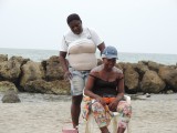 Massage op t strand